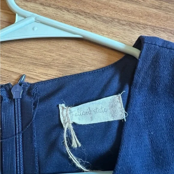 Altar'd State Deep Blue ROMPER - Picture 3 of 3